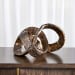 Trefoil Knot - Sculpture - Bronze / Gold