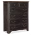 Americana - 46" Six-Drawer Chest - Dark Brown