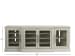 Escape - 84" Entertainment Console - Pearl Silver