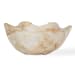 Sahara - Bloom Indoor-Outdoor Stone Bowl - Russet / Ivory / Sand
