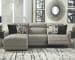 Colleyville - Stone - Left Arm Facing Power Chaise 3 Pc Sectional