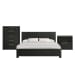 South Bend - King 3 Piece Bedroom Set - Black
