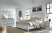 Kanwyn - Whitewash - 5 Pc. - Dresser, Mirror, Queen Panel Bed