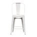 Vintage Series - Bow Back Counter Chair - Antique White