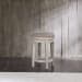 Farmhouse Reimagined - Console Swivel Stool - White