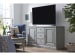 Summer Hill - French Gray - Entertainment Console - Pearl Silver