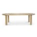 Milo - Large Dining Table - Natural Solid Oak