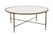 Evelyn - Coffee Table - White / Gold
