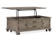 Lancaster - Lift Top Storage Cocktail Table (With Casters) - Dove Tail Gray