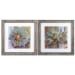 Sublime Truth - Floral Art (Set of 2) - Blue