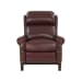 Thornfield - Push Thru The Arm Recliner - Cabernet
