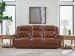 Healy Pier - Chocolate - 3 Pc. - Power Reclining Sofa, Power Reclining Loveseat With Console, Power Recliner
