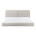 Zeppelin - King Bed - Light Gray