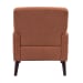 Kiwi - Chair - Boucle Orange / Espresso