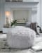 Galice - Light Gray - Oversized Accent Ottoman
