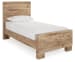 Hyanna - Tan - Twin Panel Bed