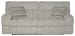 Ashland - Power Lay Flat Reclining Sofa - Buff