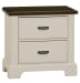 Lancaster County - 2 Drawer Nightstand - Two Tone Finish