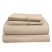 Linens - Tempur-Pedic ProPerformance Sheet Set - Sandstone - Twin