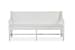 Heron Cove - Bench With Back - Chalk White
