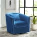 Stanton - Swivel Chair - Royale Cobalt With Nails - 3A
