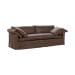 Cassiano - Leather Slip Cover Sofa - El Paso