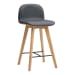 Napoli - Counter Stool - Gray