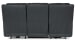 Nelson - Zero Gravity Power Sofa With Power Headrest And Lumbar - Black