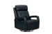 Gilbert - Power Swivel Glider Recliner With Power Recline, Power Headrest And Power Lumbar - Midnight Blue