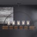 Uttermost Atwood 5 Light Rustic Linear Chandelier 