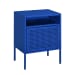 Ember - Blue Nightstand With Usb