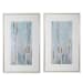 Pandora's Forest - Abstract Art (Set of 2) - White
