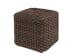 Kilimanjaro - Small Ottoman - Dark Brown