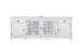 Heron Cove - 90" Entertainment Console - Chalk White