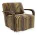 Corley - Exposed Wood Swivel Chair