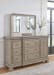 Lexorne - Gray - 4 Pc. - Dresser, Mirror, California King Sleigh Bed