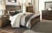 Lakeleigh - Brown - 4 Pc. - King Panel Bed, Nightstand