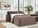Santorine - Dark Brown - Queen Sofa Sleeper
