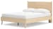 Cabinella - Tan - Queen Platform Panel Bed