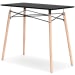 Jaspeni - Home Office Desk - Black / Natural