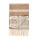 Throws - TC 50x70 Sherry Throw - Hazel/ Natural