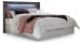Baystorm - Gray - King Panel Headboard