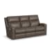 Score - Power Reclining Sofa With Power Headrests & Lumbar - Brown