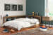 Deanlow - Full Bookcase Storage Bed - Honey