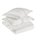 Jayson - Linen Cashmere 3 Piece Queen Set - Gray Stripe