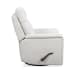 Refined - Swivel Gliding Recliner - Pearl