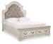 Realyn - Queen Upholstered Bed - Two-tone