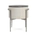 Honor - Solid Wood Round End Table - Gray