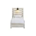 Fort Worth - Twin Bed With Lights & USB - White