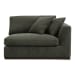 Rue - Right Arm Facing Chair - Deep Green